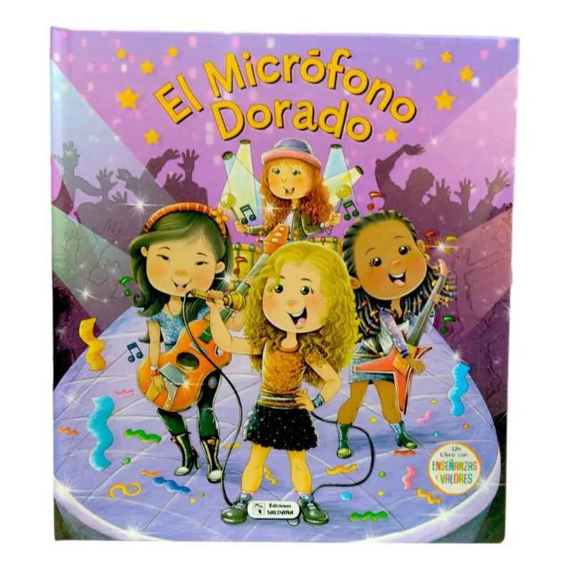MICROFONO DORADO EL TD