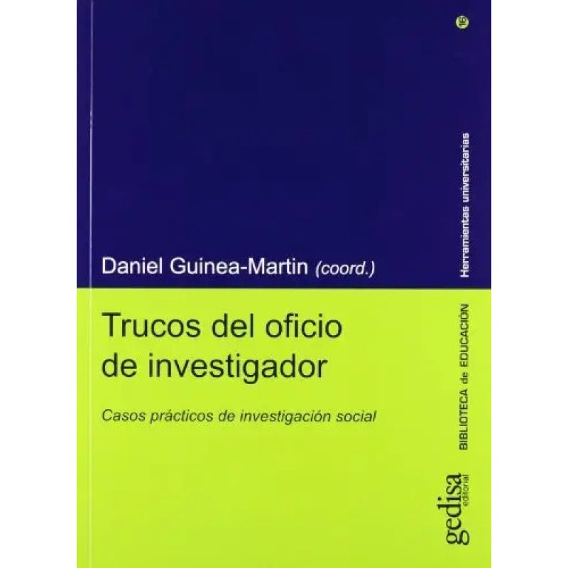 TRUCOS DEL OFICIO DE INVESTIGADOR