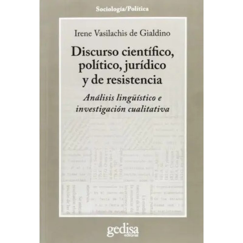 DISCURSO CIENTIFICO POLITICO JURIDICO Y DE RESISTENCIA
