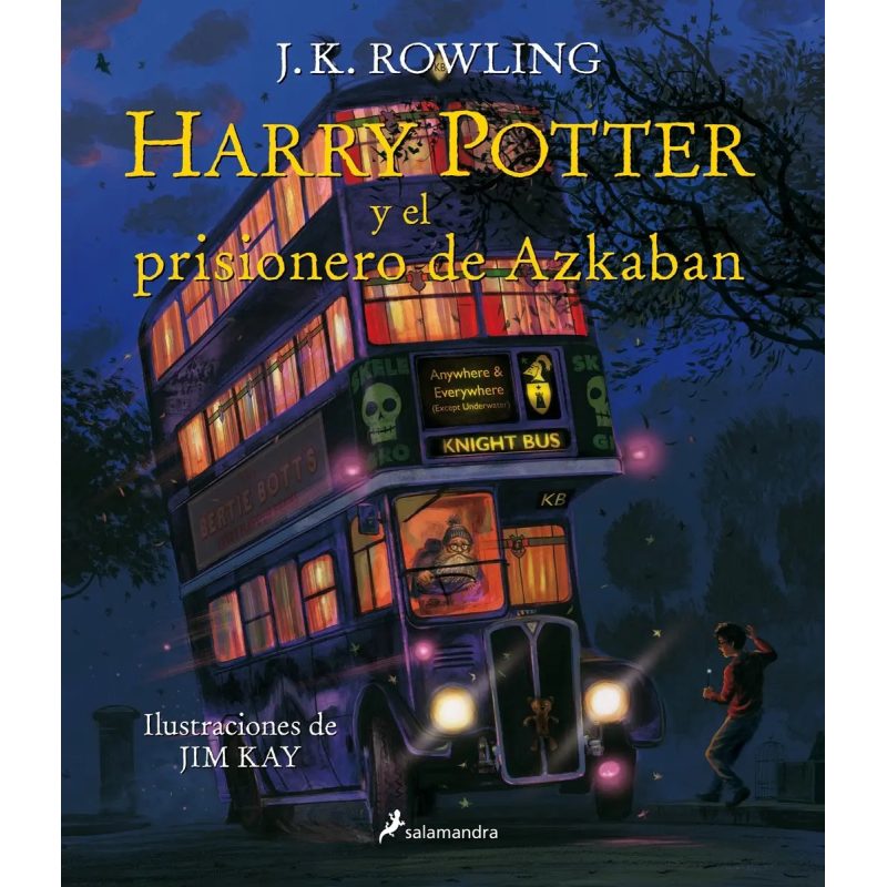 HARRY POTTER 3 Y EL PRISIONERO DE AZKABAN - ILUSTRADA