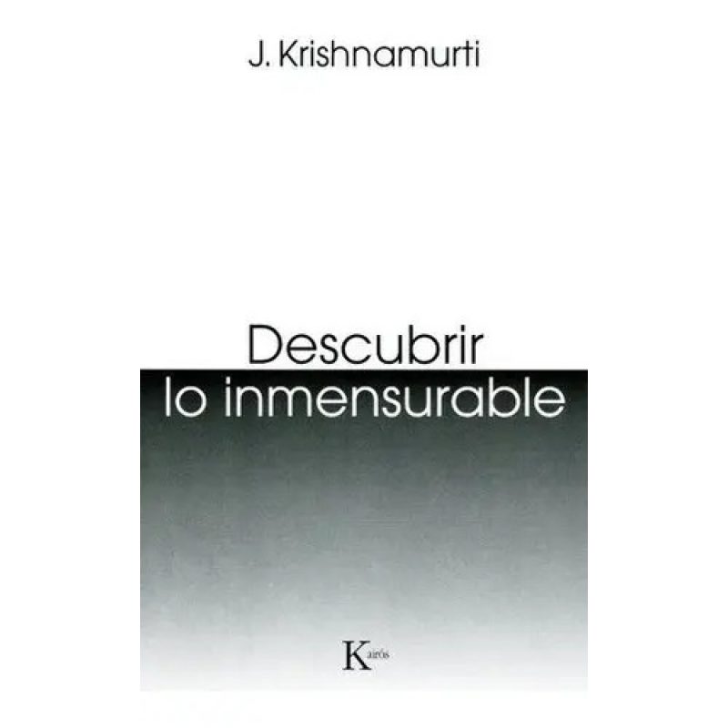 DESCUBRIR LO INMENSURABLE