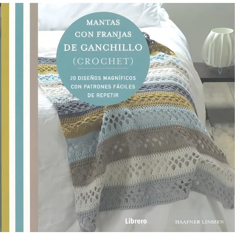 MANTAS CON FRANJAS DE GANCHILLO (CROCHET)