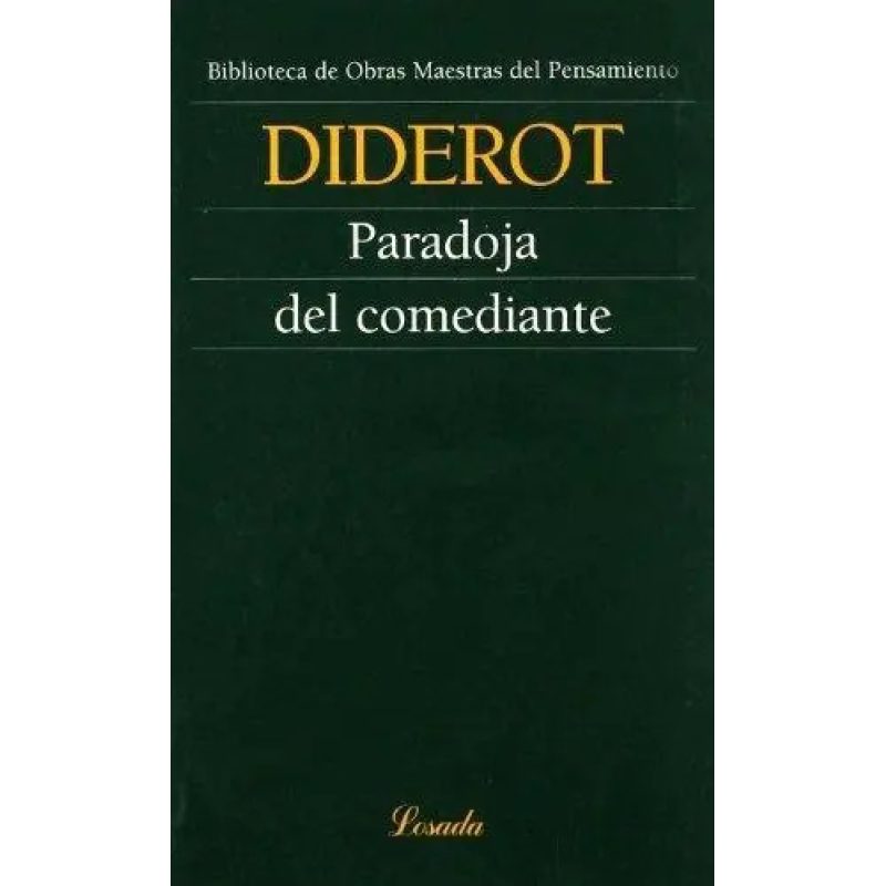 PARADOJA DEL COMEDIANTE (OMP72)