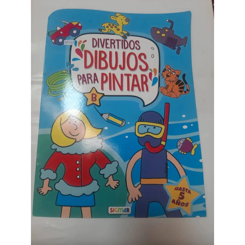 DIVERTIDOS DIBUJOS PARA PINTAR