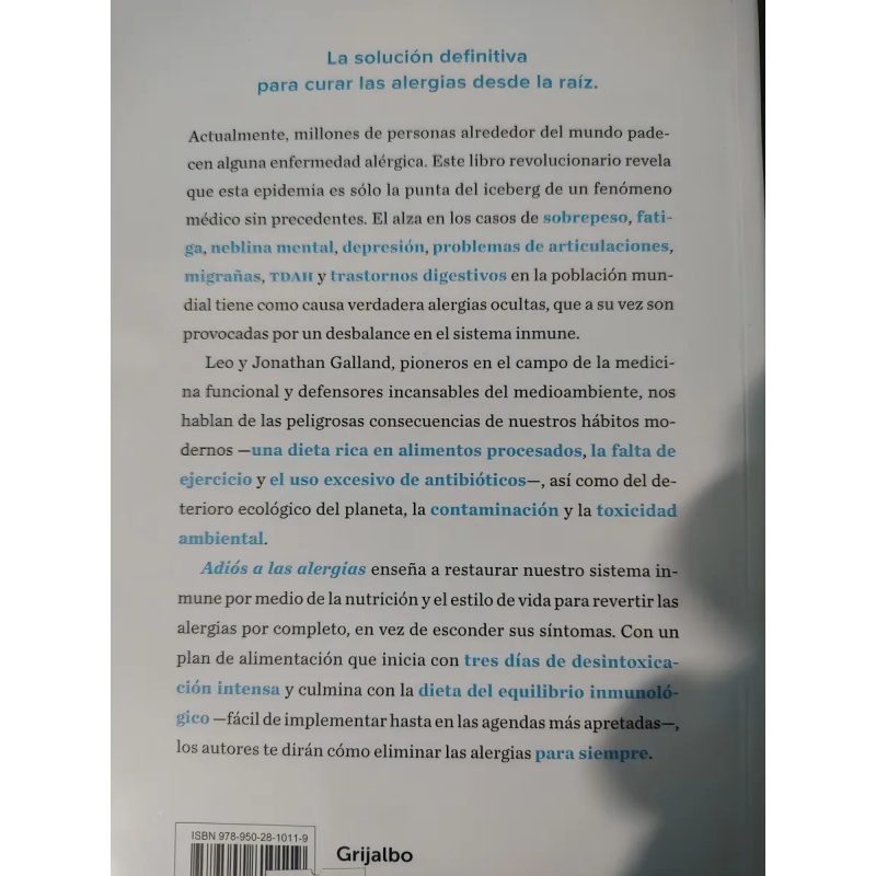 ADIOS A LAS ALERGIAS
