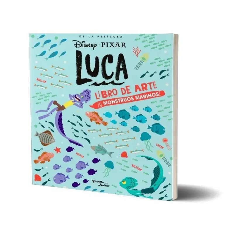LUCA LIBRO DE ARTE Y MONSTRUOS MARINOS