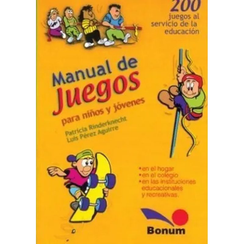 MANUAL DE JUEGOS P/NIÑOS Y JOV