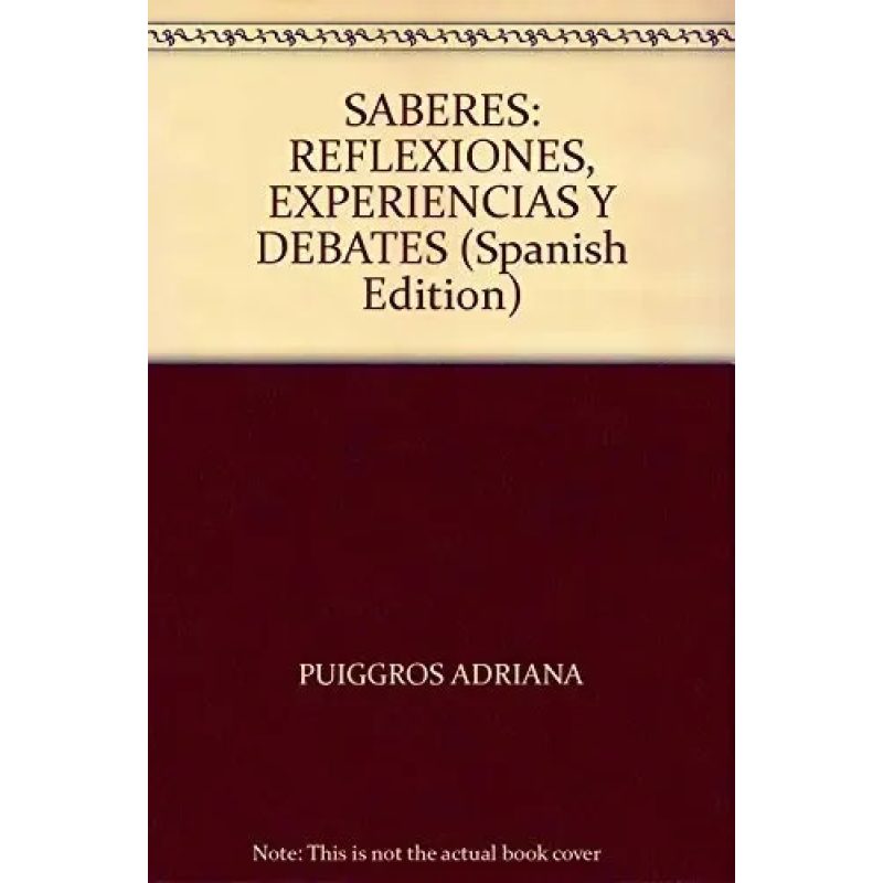 SABERES REFLEXIONES EXPERIENCIAS