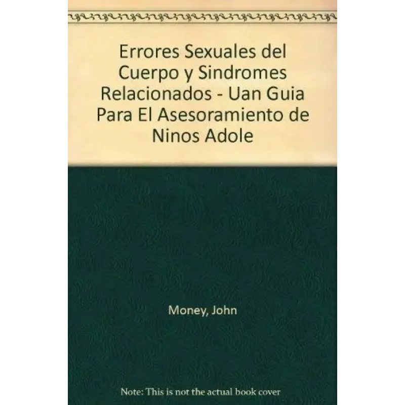 ERRORES SEXUALES DEL CUERPO   BIB