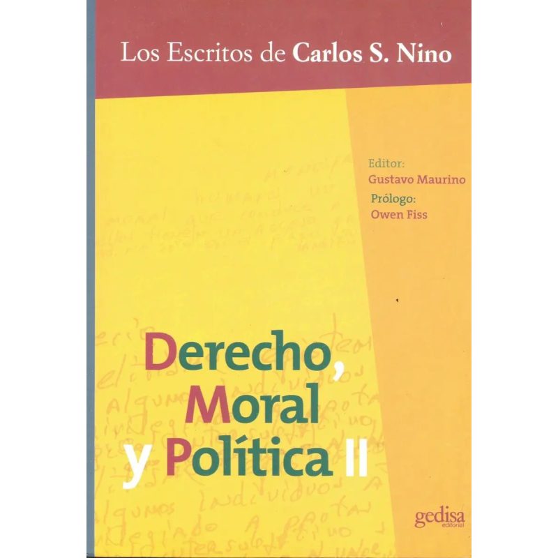 DERECHO MORAL Y POLITICA II