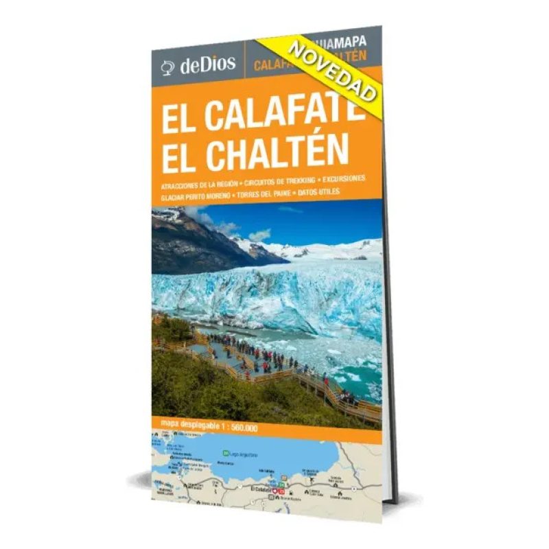 CALAFATE EL CHALTEN EL GUIA MAPA