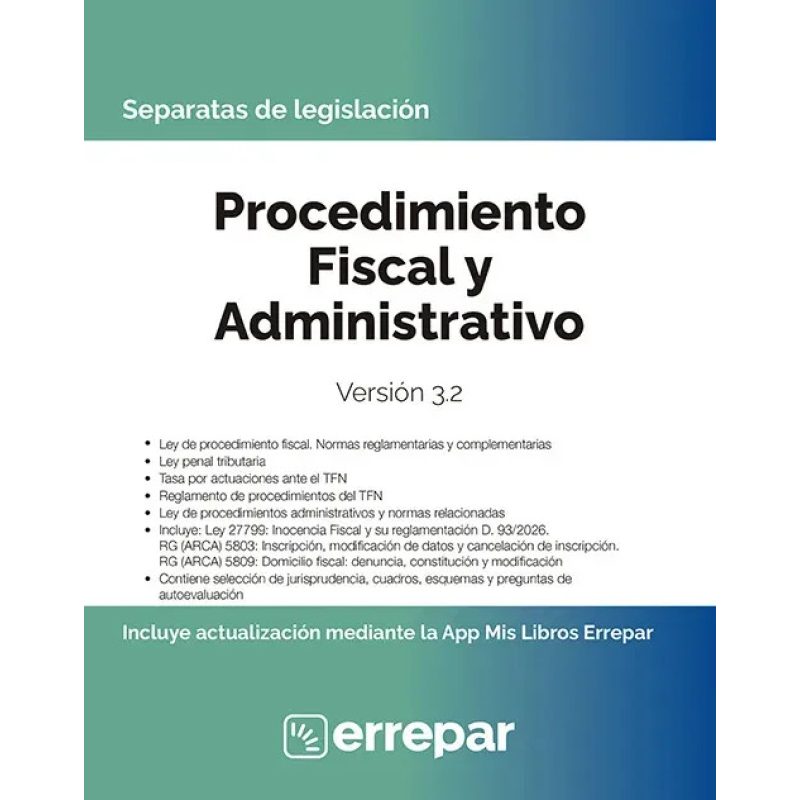 SEPARATAS PROCEDIMIENTO FISCAL Y ADMINISTRAT. 3.2
