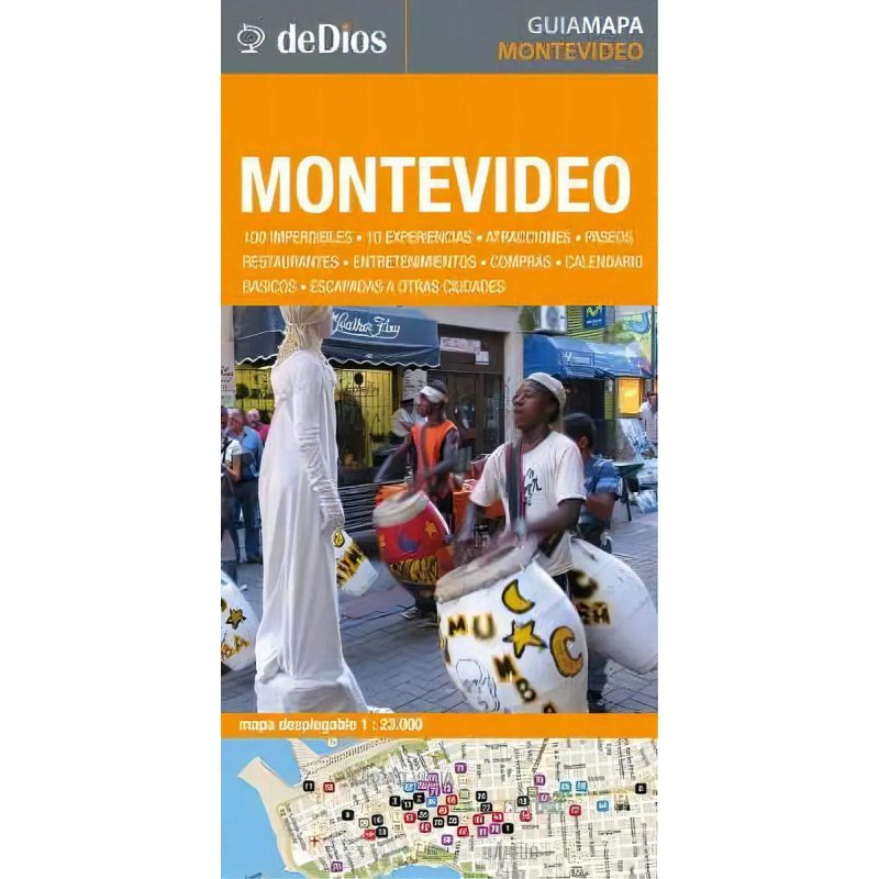 MONTEVIDEO 2ºED GUIA MAPA