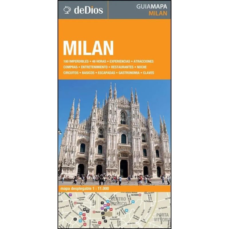 MILAN GUIA MAPA