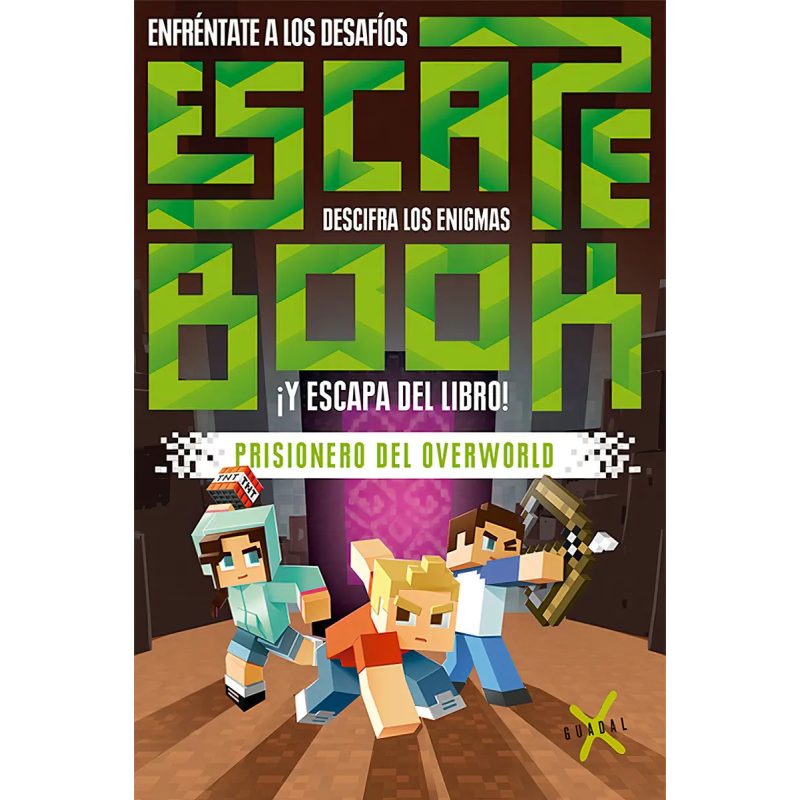 ESCAPE BOOK PRISIONEROS DEL OVERWORLD
