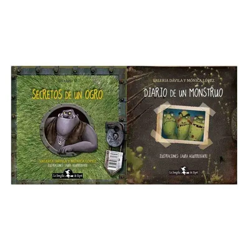 SECRETOS DE UN MONSTRUO / OGRO (TAPA ACOLCHADA)