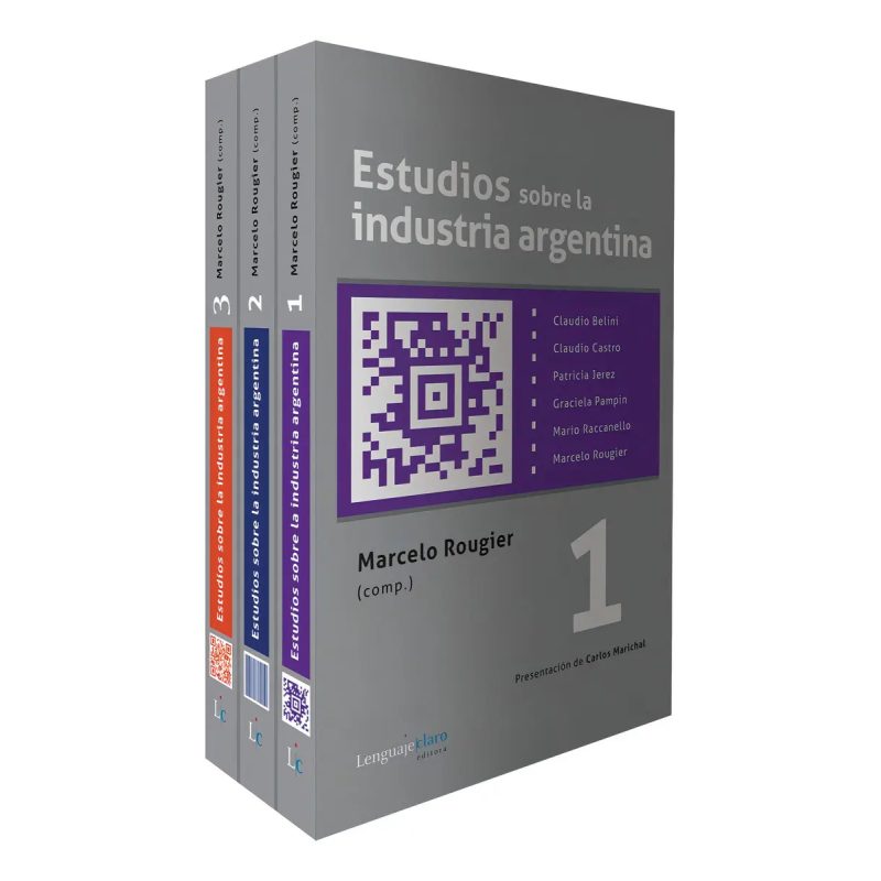 ESTUDIOS SOBRE LA INDUSTRIA ARGENTINA ( PACK 3 Tomos )