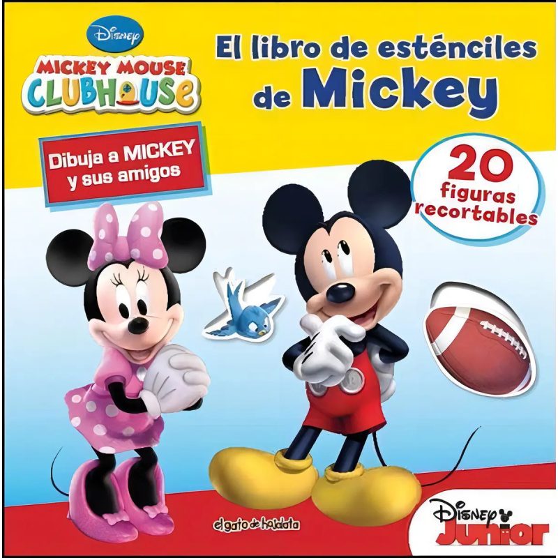 EL LIBRO DE ESTENCIL DE MICKEY