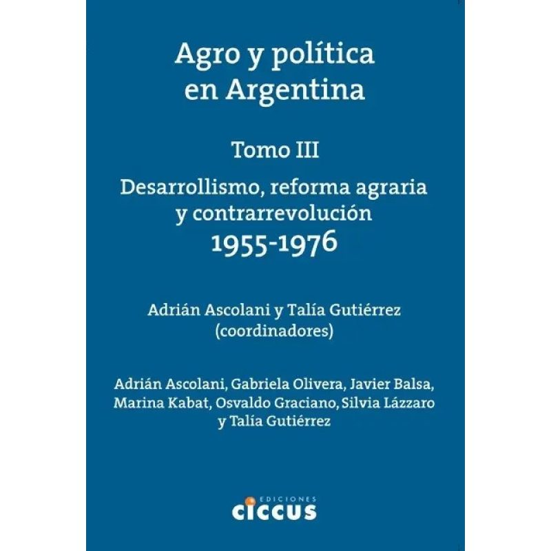 AGRO Y POLITICA EN ARGENTINA T3