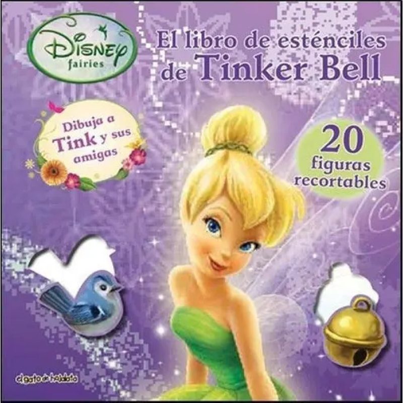 EL LIBRO DE ESTENCIL DE TINKER BELL I