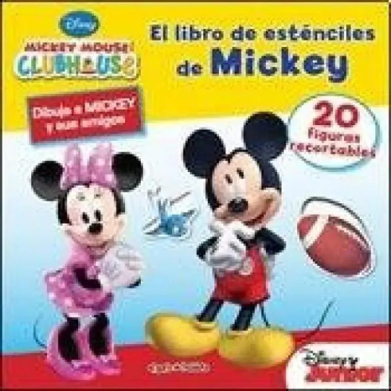 EL LIBRO DE ESTENCIL DE MICKEY I