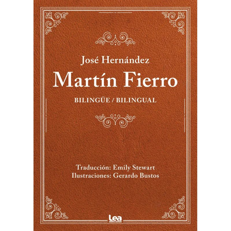 MARTIN FIERRO - BILINGUE ILUSTRADO TD CUERO