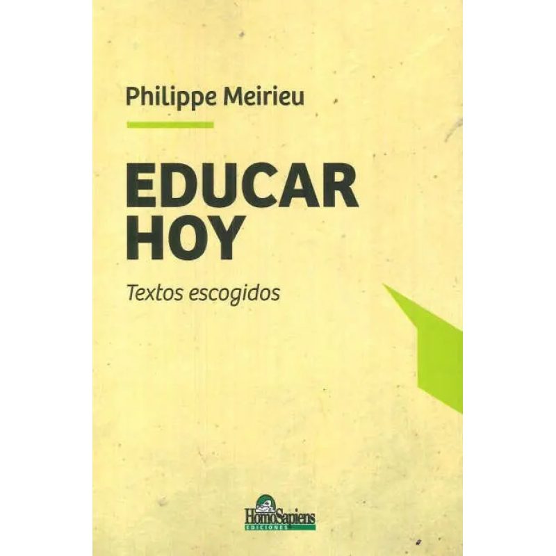 EDUCAR HOY TEXTOS ESCOGIDOS