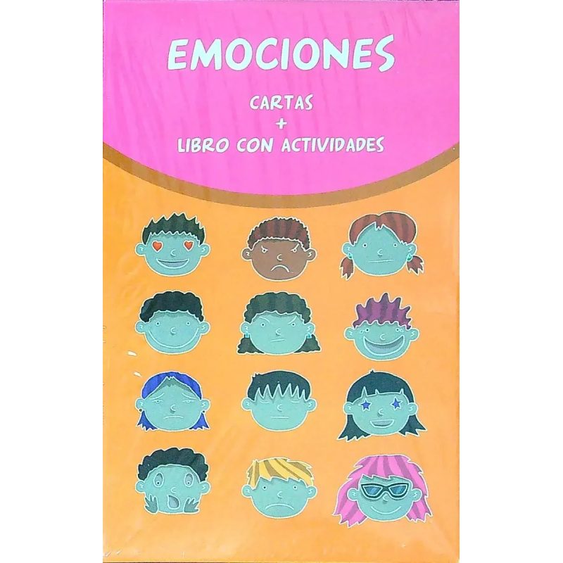 EMOCIONES CARTAS + LIBRO CON ACTIVIDADES