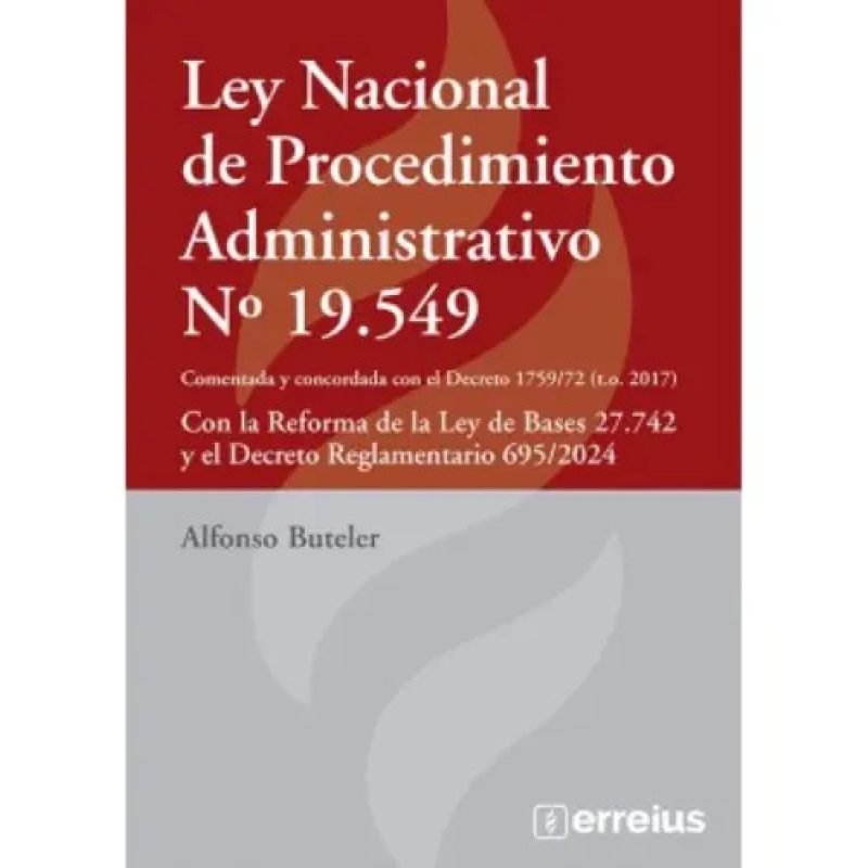 LEY NACIONAL DE PROCEDIMIENTO ADMINISTRATIVO N 19549