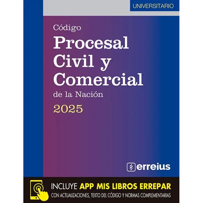 CODIGO PROCESAL CIVIL Y COMERCIAL - UNIVERSITARIO
