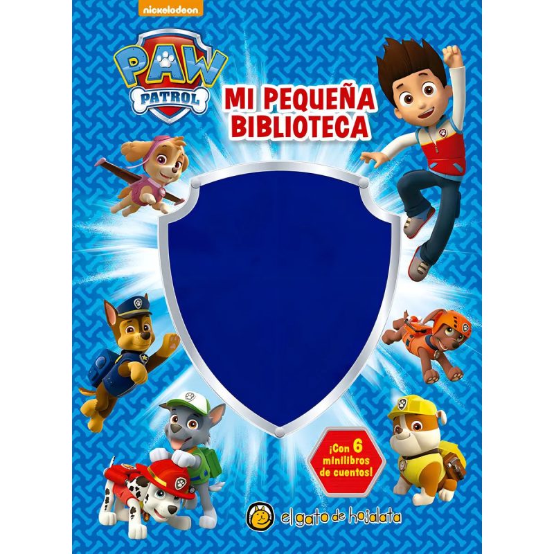MI PEQUEÑA BIBLIOTECA PAW PATROL X 6 LIBROS