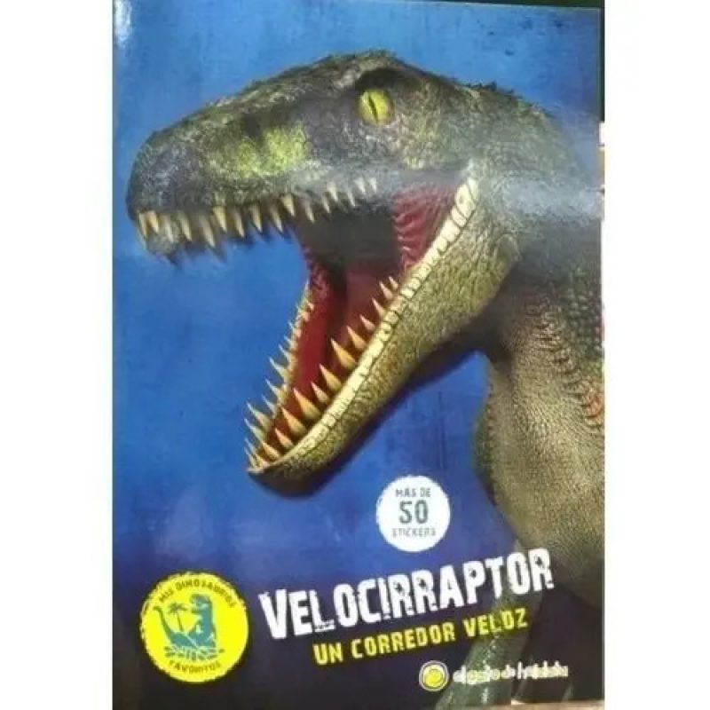 VELOCIRRAPTOR UN CORREDOR VELOZ + STICKERS