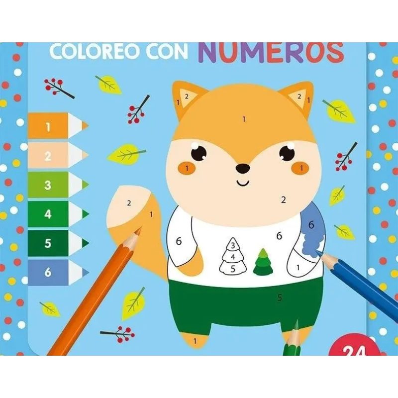 COLOREO CON NUMEROS 2