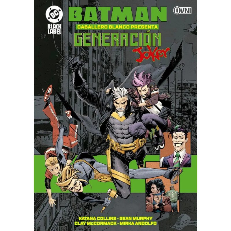 BATMAN CABALLERO BLANCO PRESENTA GENERACION JOKER