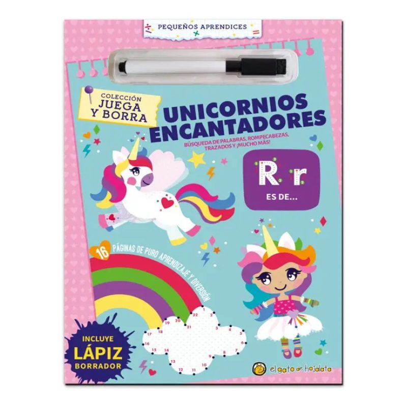 UNICORNIOS ENCANTADORES *JUEGA Y BORRA*