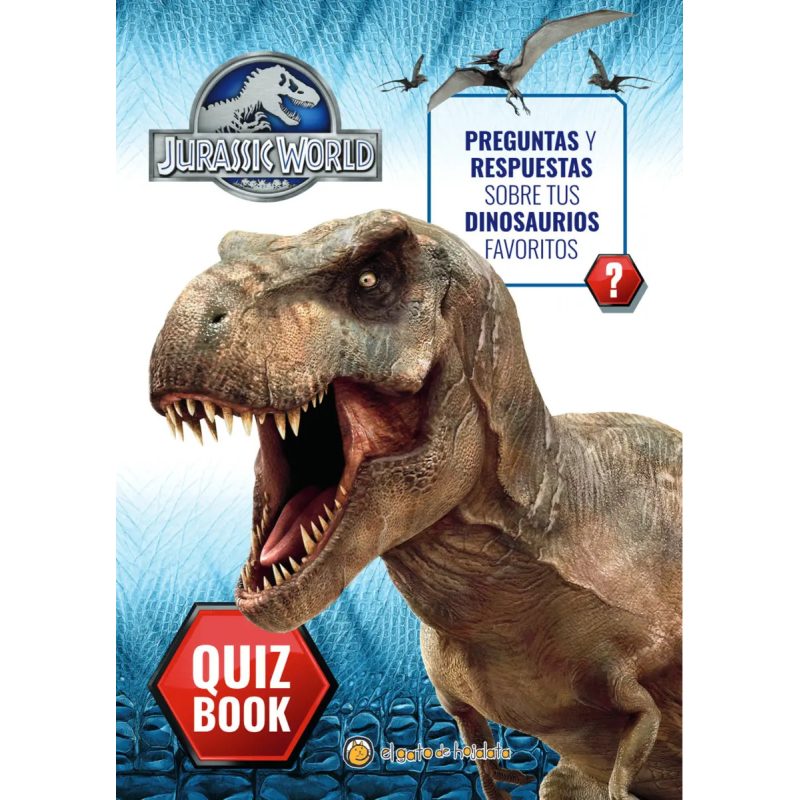 QUIZ BOOK  GUIA ESENCIAL DEL MUNDO JURASICO