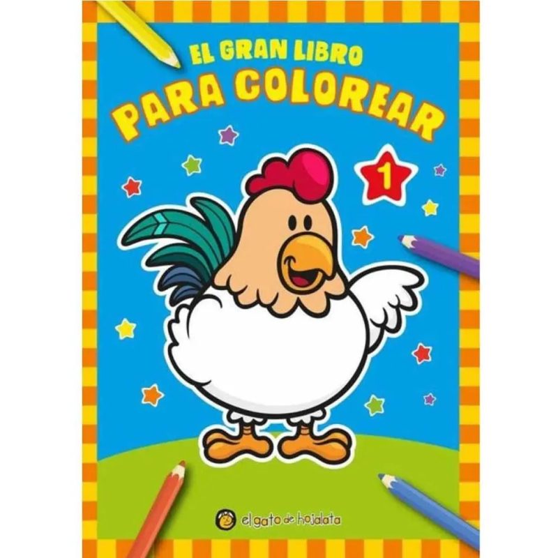 PEQUELIBRO PARA COLOREAR (GALLINA)