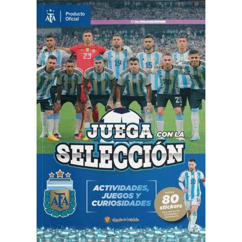 JUEGA CON LA SELECCION + 80 STICKERS