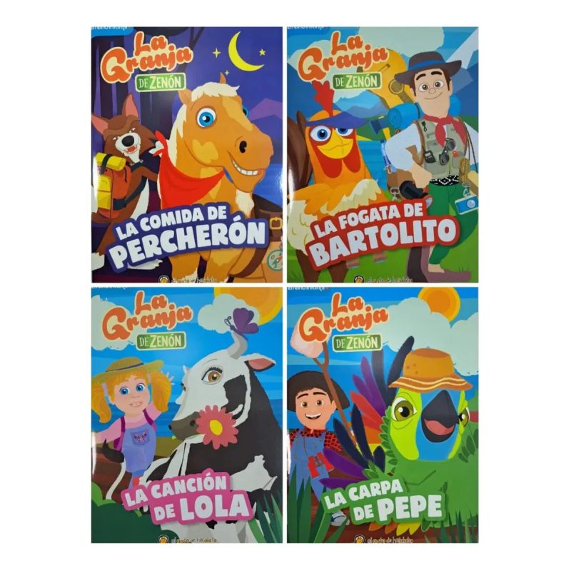 GRANJA DE ZENON CAJA CERRADA X 40 TITULOS PERSONAES FAVORITOS