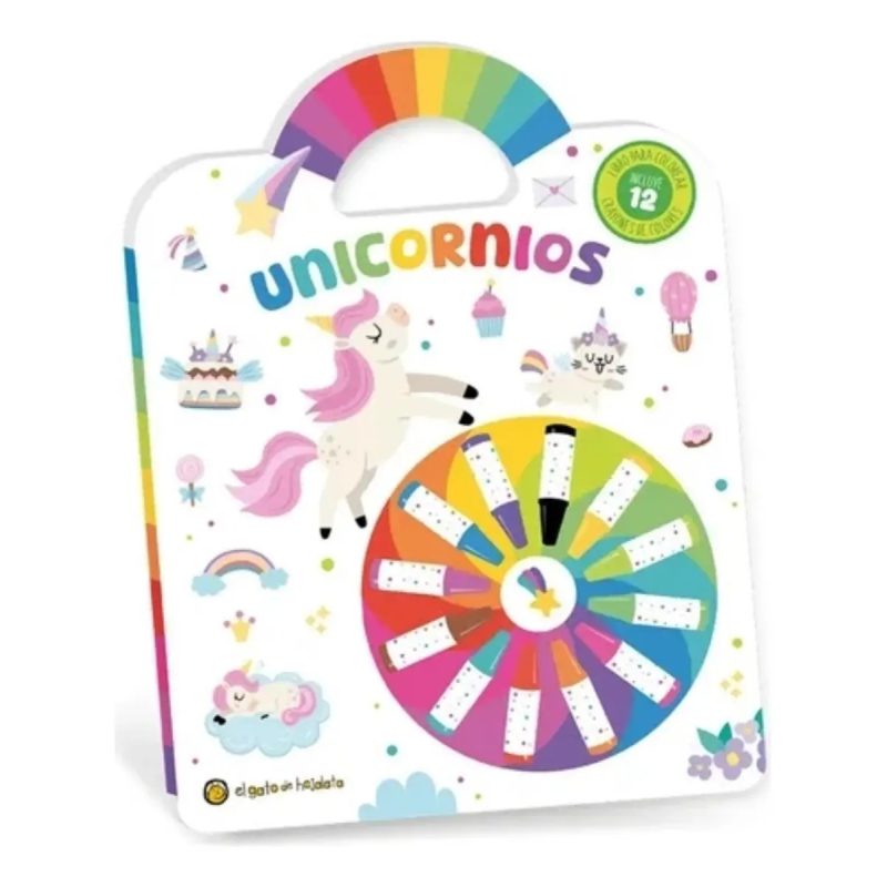 MOLINETE COLORIDO UNICORNIOS