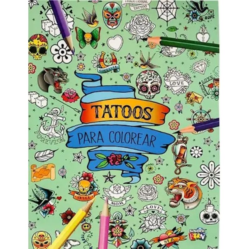 TATTOS PARA COLOREAR