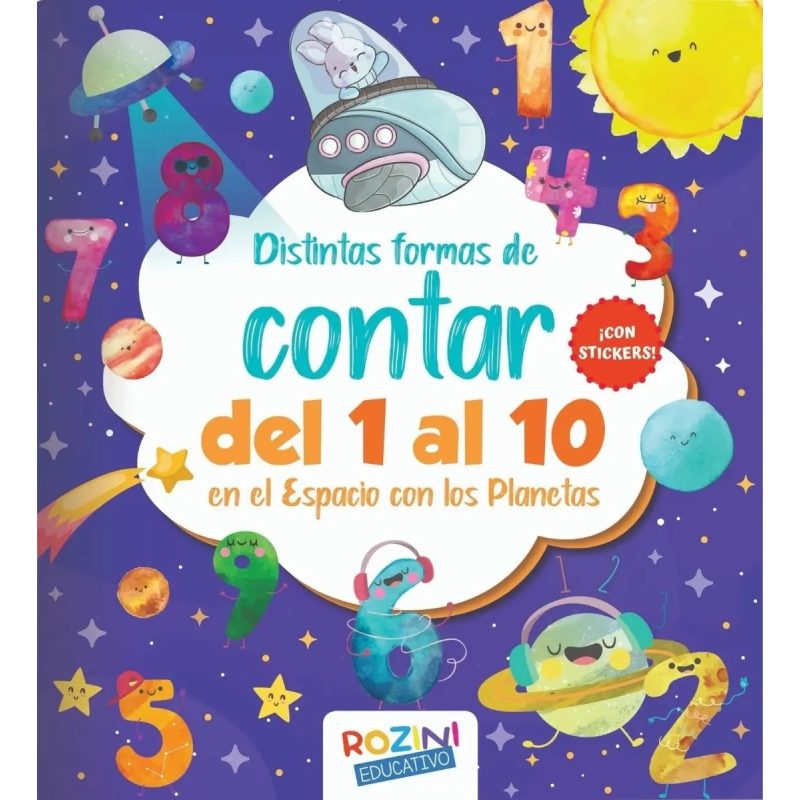 CONTAR DEL 1 AL 10 EN EL ESPACIO CON LOS PLANETAS
