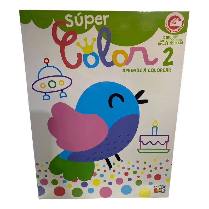 SUPER COLOR 2 APRENDE A COLOREAR