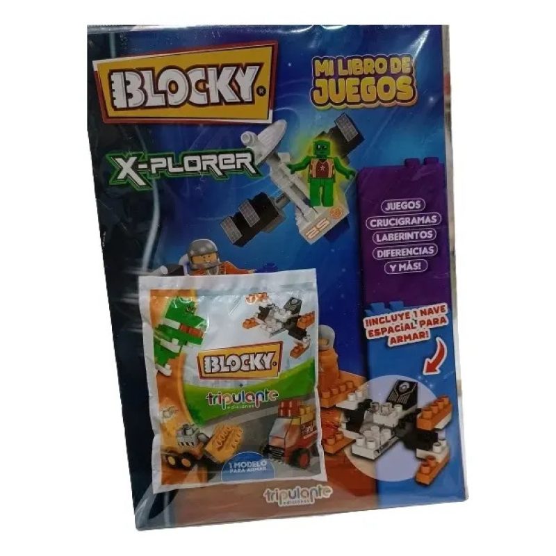 BLOCKY MI LIBRO DE JUEGOS-XPLORER