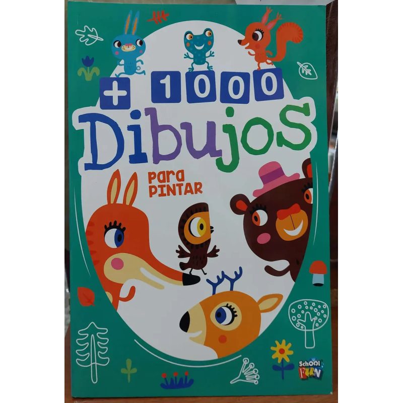 1000 DIBUJOS PARA PINTAR