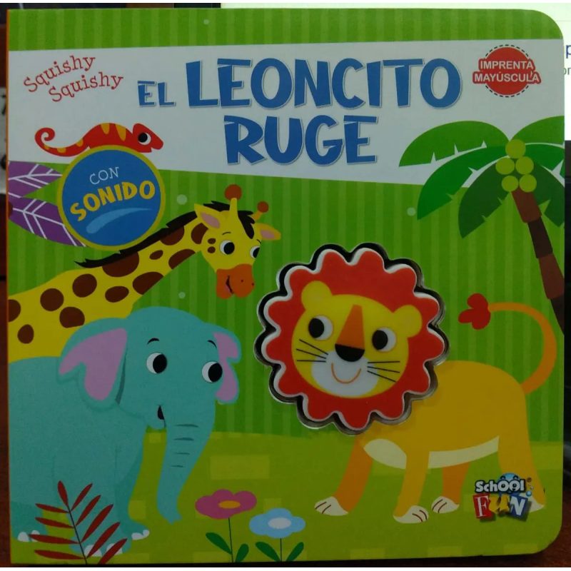SQUISHY LEONCITO RUGE IMPRMAYUSONI