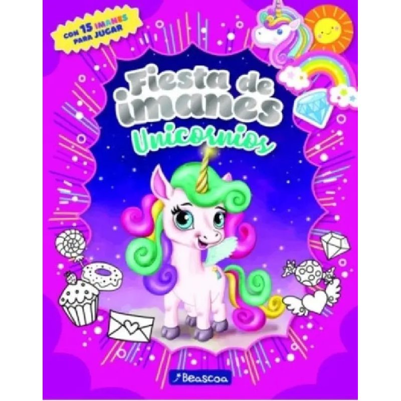 FIESTA DE IMANES UNICORNIOS