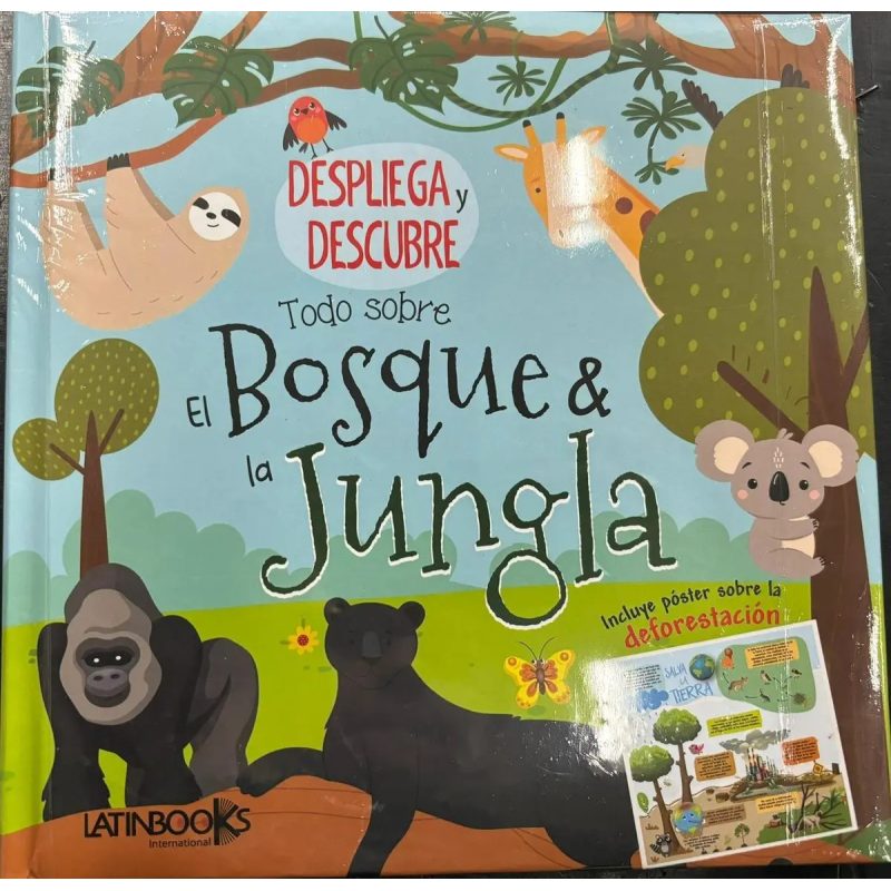 DESPLIEGA Y DESCUBRE BOSQUE Y JUNGLA