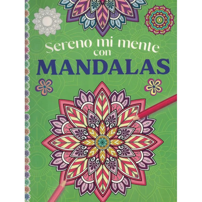SERENO MI MENTE CON MANDALAS  VERDE