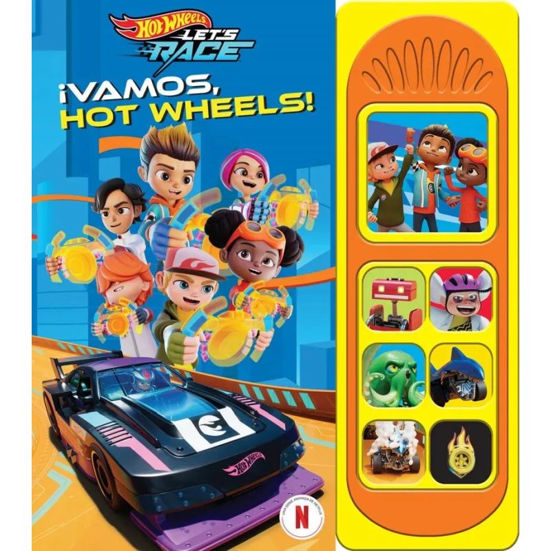 HOT WHEELS - VAMOS HOT WHEELS - CARTONE CON SONIDOS